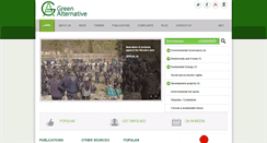 Desktop Screenshot of greenalt.org